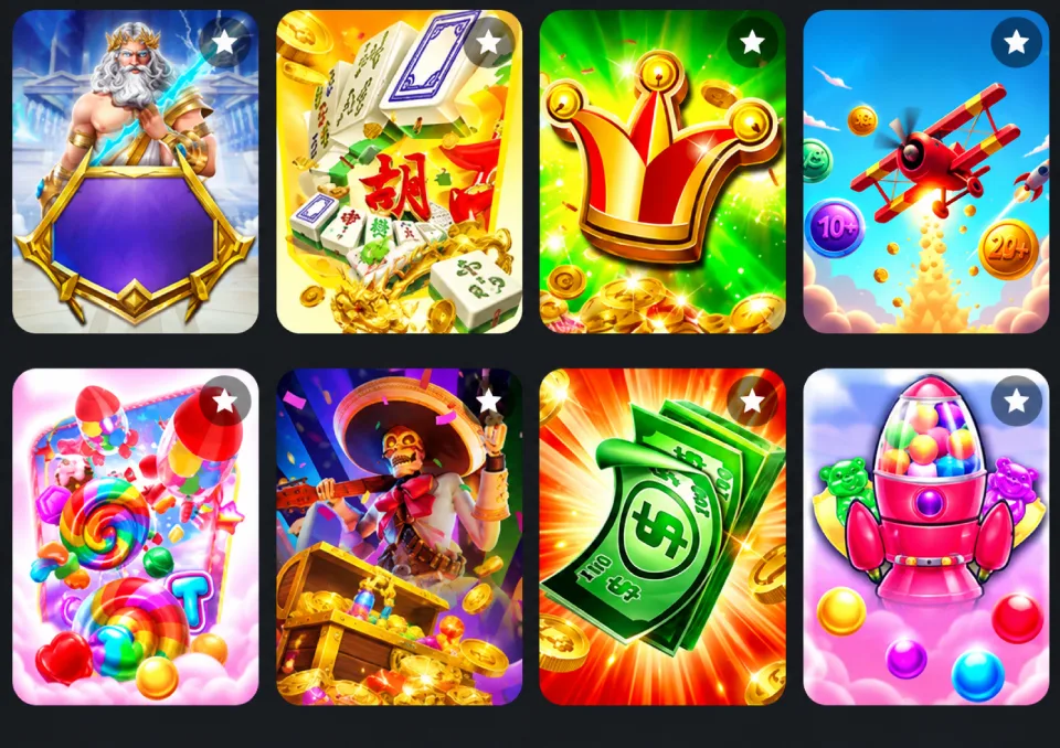 Game Lobby do APP 212bet com os jogos mais quentes